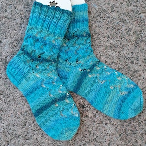 Hand Knitted socks,knitted lace socks,Women Socks,Hand knitted women socks,casual socks, gift for her