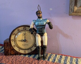 Free Shipping US Vintage Coleco Mantor Sectaurs Action Figure 1984 Big Insect Blue and White 1980's Action Figure,Towns ltd. Coleco Blue Shi