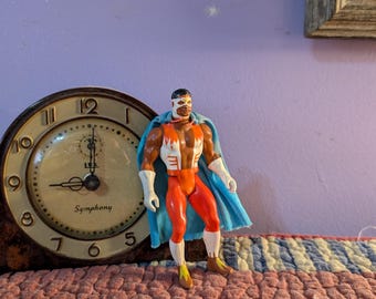Free Shipping US Vintage 1984 Marvel Secret Wars: Rare Falcon, Rare Marvel Falcon 1984 Action Figure Secret Wars, 1980's Red Action Figure
