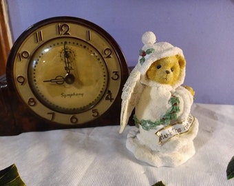 Free Shipping USA Christmas Angel Cherished Teddy Stormi,"Hark the Herald Angel Sing", Angel Cherished Teddy, Christmas Bear