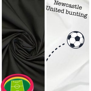 Newcastle United, chorągiewki Newcastle United, flagi Newcastle United, chorągiewki czarno-białe, NUFC zdjęcie 4