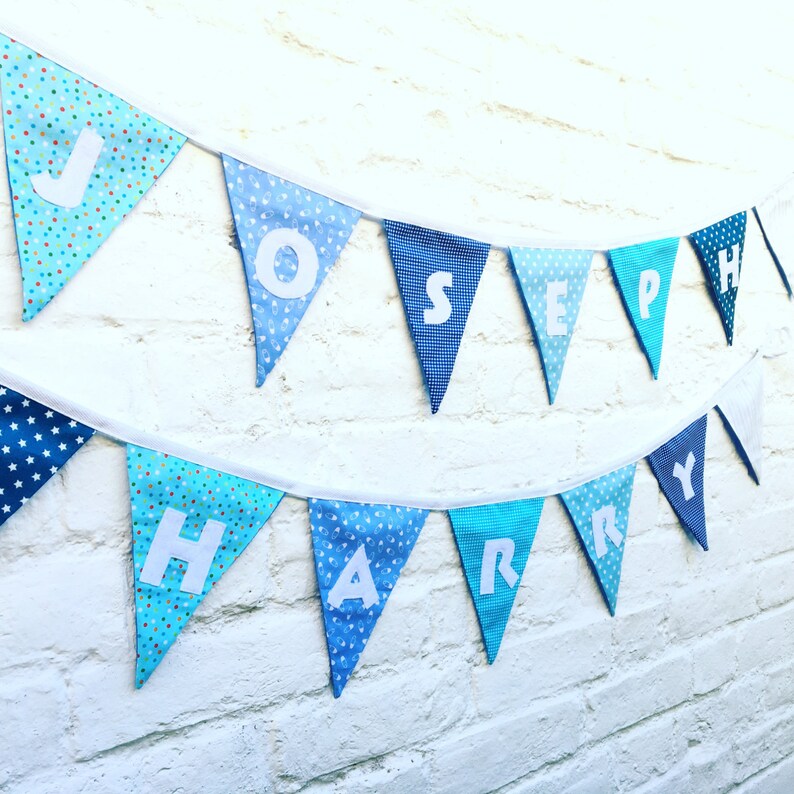Personalised Bunting Personalized Bunting Name Bunting Baby Etsy UK