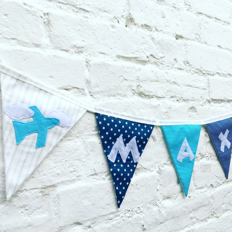Personalised bunting Personalized bunting Bunting with image 1