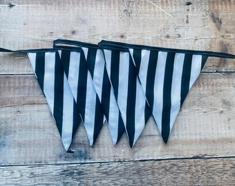 Newcastle United, Newcastle United bunting, Newcastle United flags, Black and white bunting, NUFC