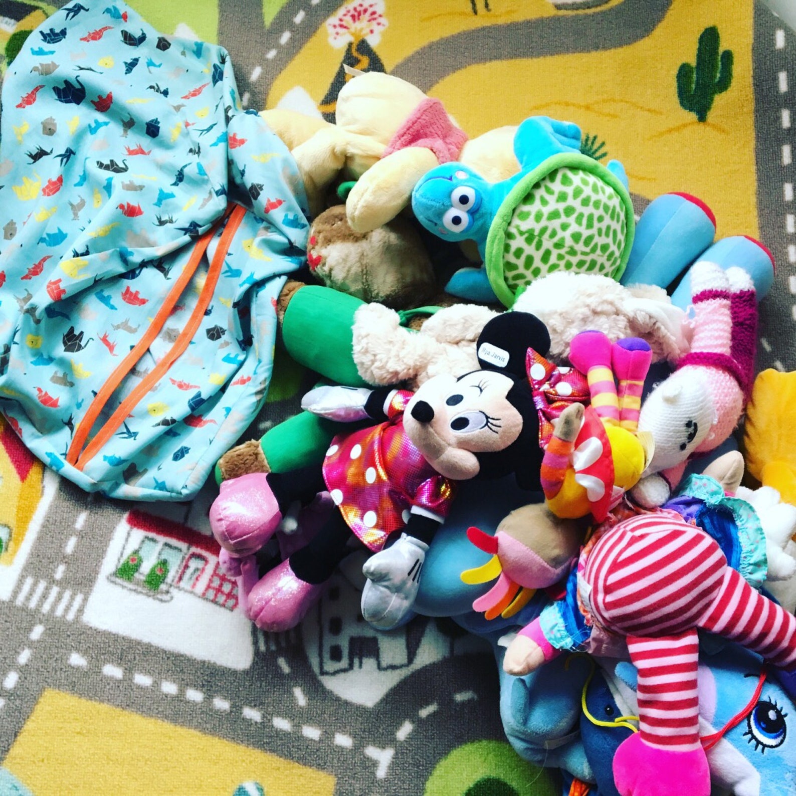 Toy box Soft toy storage Soft toy box Soft toy cube Toy Etsy