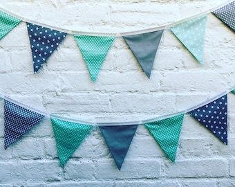 Green and Grey bunting, Wedding bunting, Baby shower bunting, Birthday party/Wedding decoration, New baby, Nursery decoration bunting