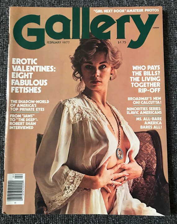 Vintage 1977 Gallery Magazine Robert Shaw Interview Jaws Etsy