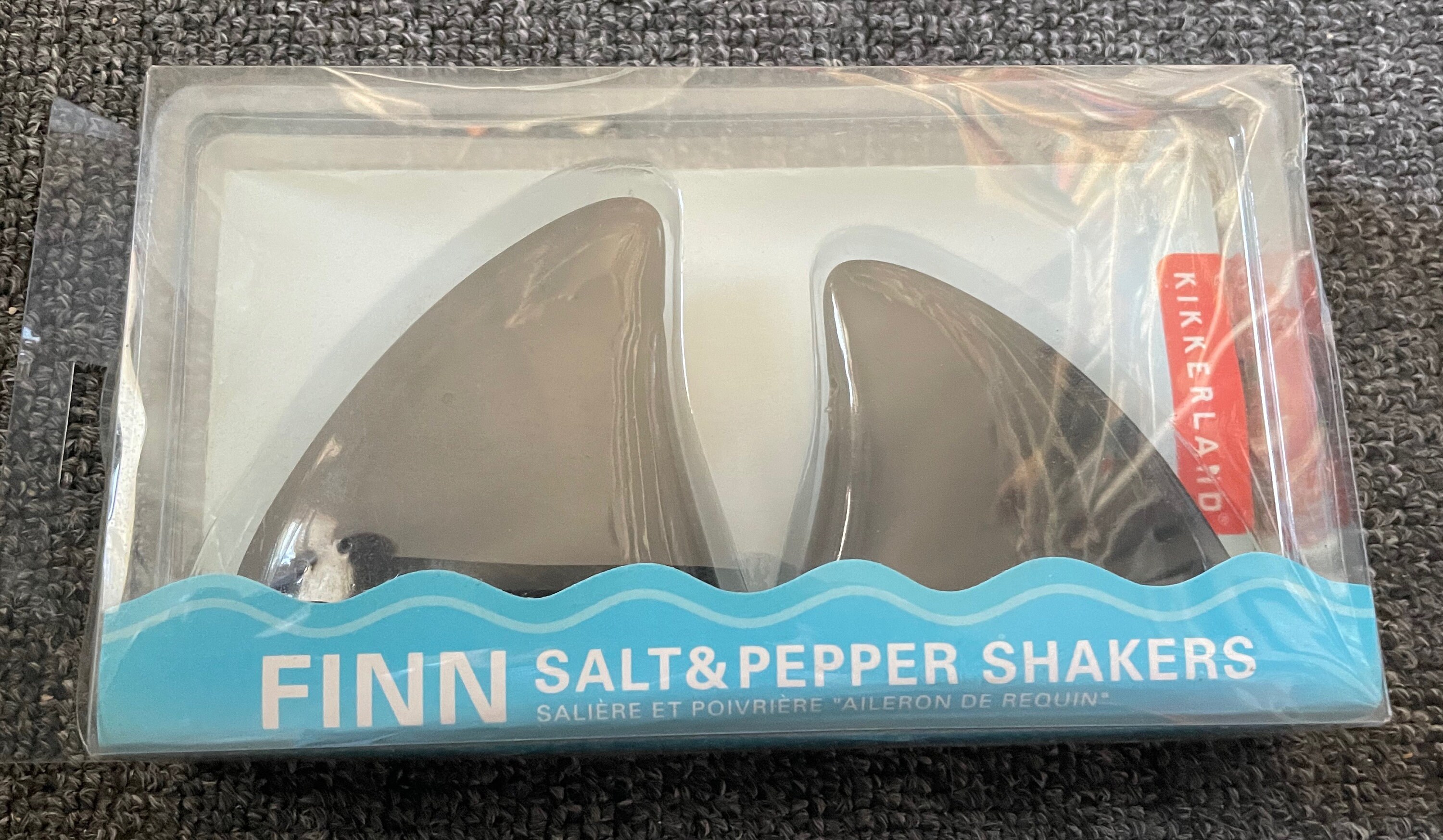 Factory Sealed Shark Fin Salt & Pepper Shaker Set JAWS Etsy