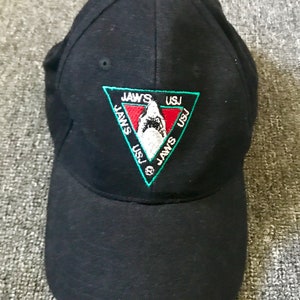 Project Crew JAWS Ride Universal Studios Japan Cap! Great White Shark! Unworn! Very Rare!