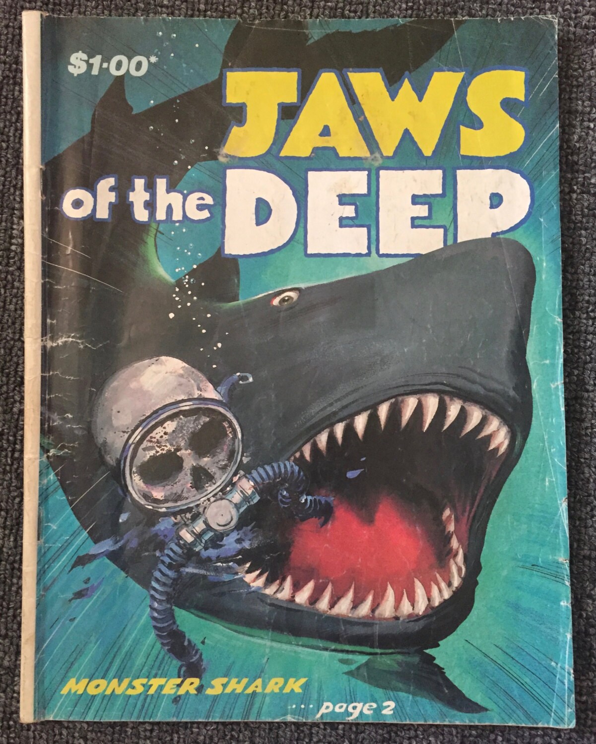 JAWS 劇画 漫画 当時もの レア JAWS 劇画 漫画 当時もの レア - メルカリ