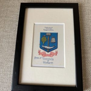 Glasgow University 1920 Picture Framed