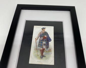 Clan Maclaren Antique Picture Framed