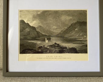 Jacobite Bild Loch Eil Anheben von Standard Antik 1745
