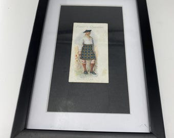 Obraz w kratę Mackinlay Clan Antique w ramie szkockiej