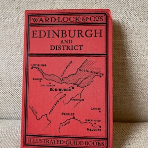 Edinburgh & District Tour Guide 1950 Reprint
