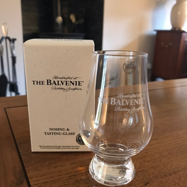 Balvenie Whisky Glass Unused Boxed Scottish