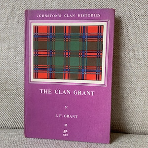 Grant Clan Hardback History Book Vintage