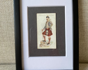 Macduff Clan Tartan antigo emoldurado