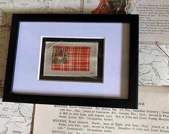 Clan Menzies Tartan Scottish Ephemera ( Me)