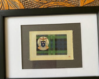 Forbes Tartan Clan Antik Sidenram