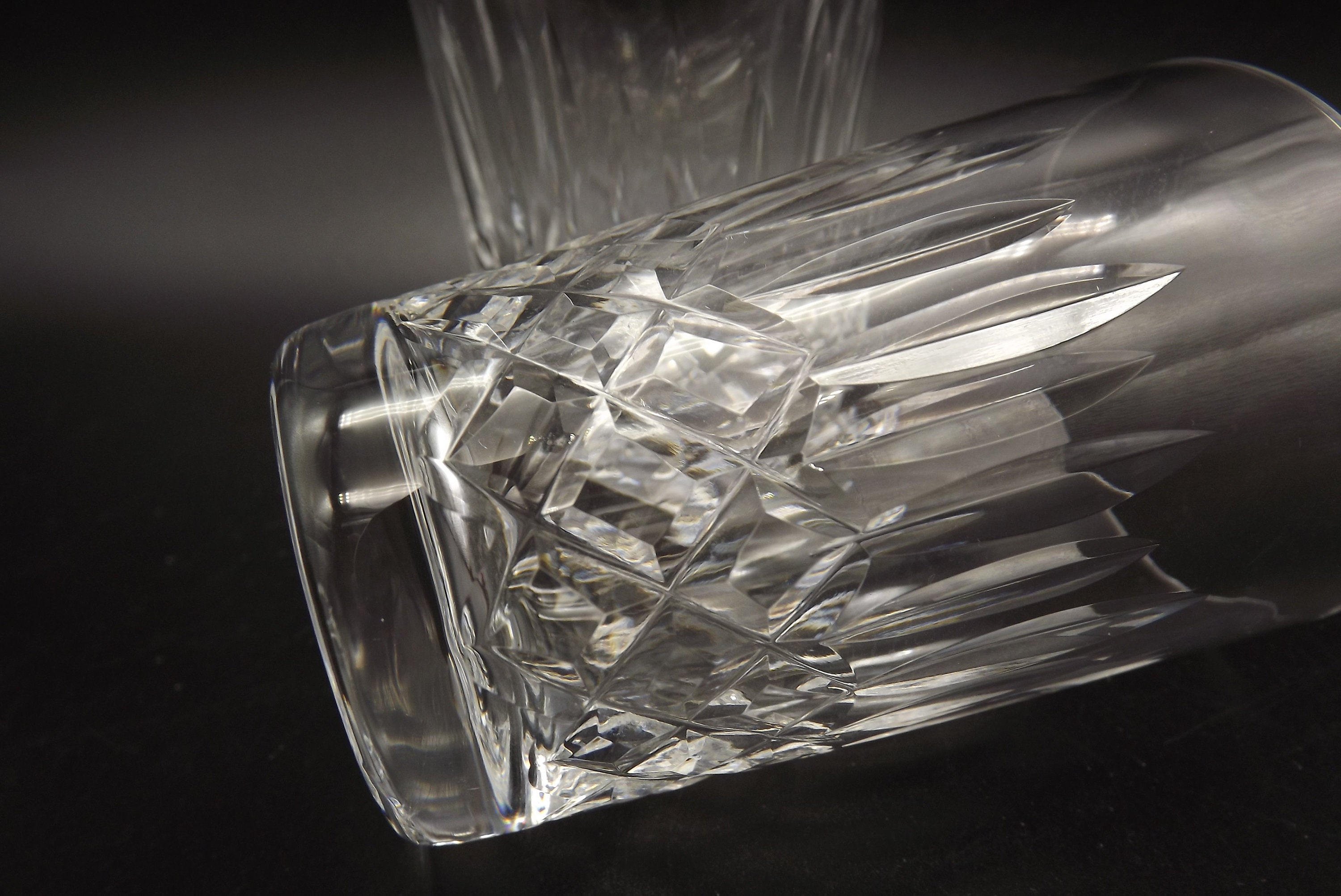 2 Whisky Glasses Edinburgh Crystal Vintage UNUSED Excellent Etsy