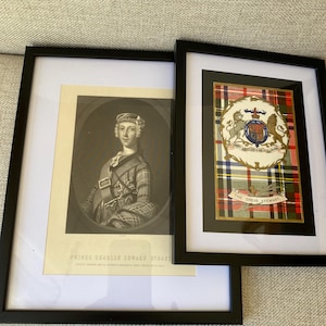 Stewart/ Stuart Clan Jacobite antieke ephemera (SV)