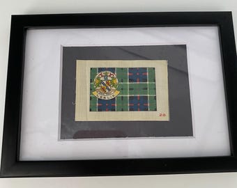 Leslie Tartan  Clan Antique Framed