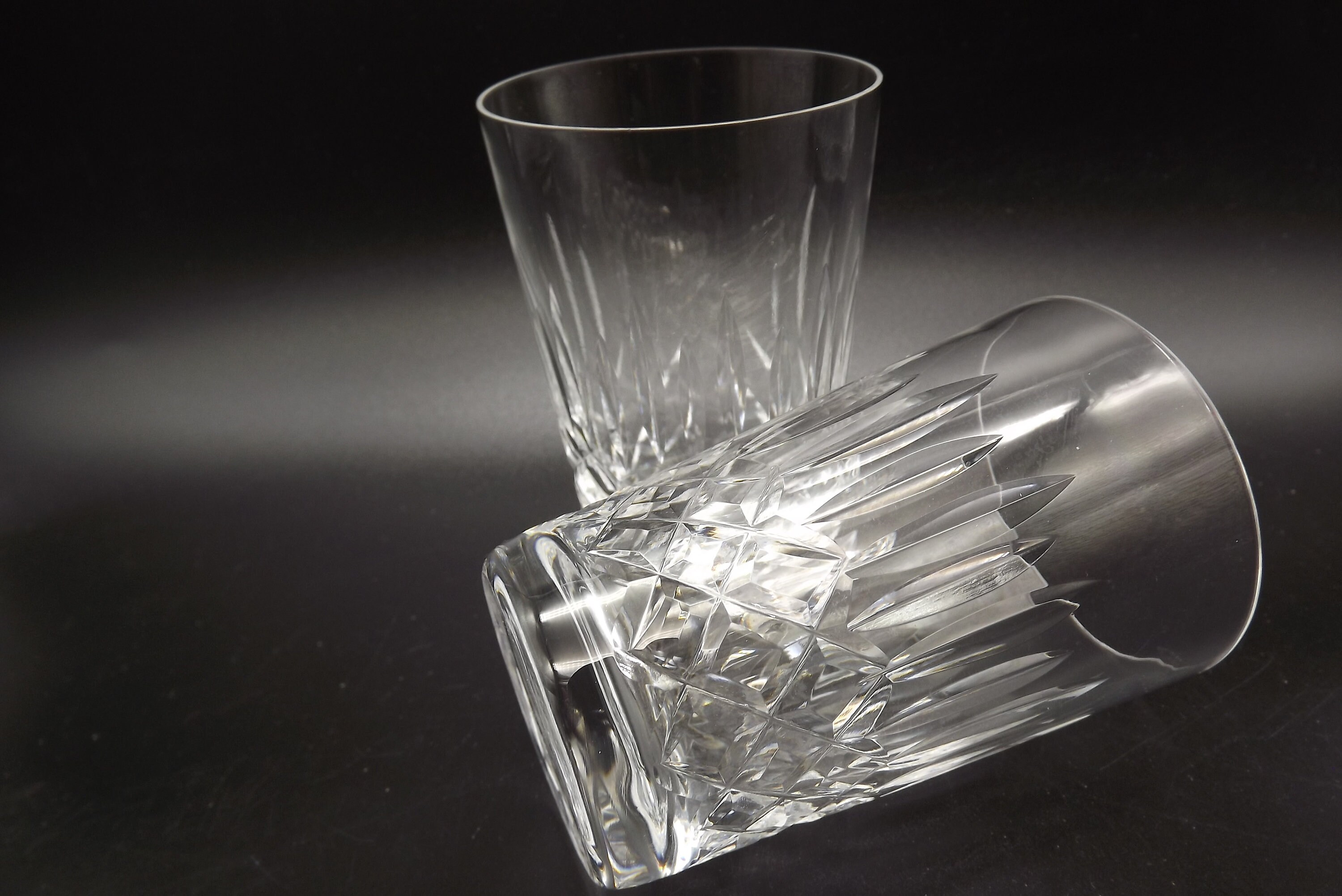 2 Whisky Glasses Edinburgh Crystal Vintage UNUSED Excellent Etsy