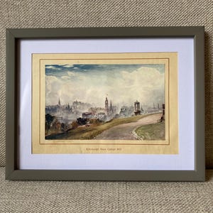 Edinburgh Antique Picture Framed