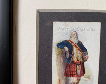 Ogilvie Clan Tartan Antique Framed