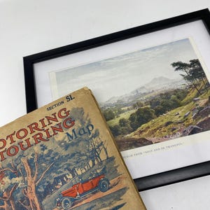 Ephemera vintage d'Édimbourg