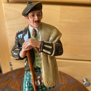 Scottish Highland Figurine Vintage Perfect L2