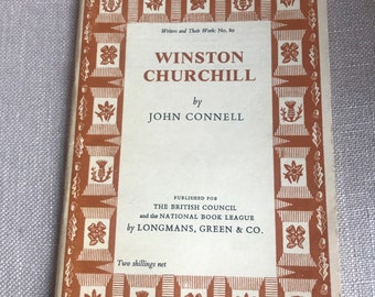 Winston Churchill Booklet 1956 Rare Unused Excellent