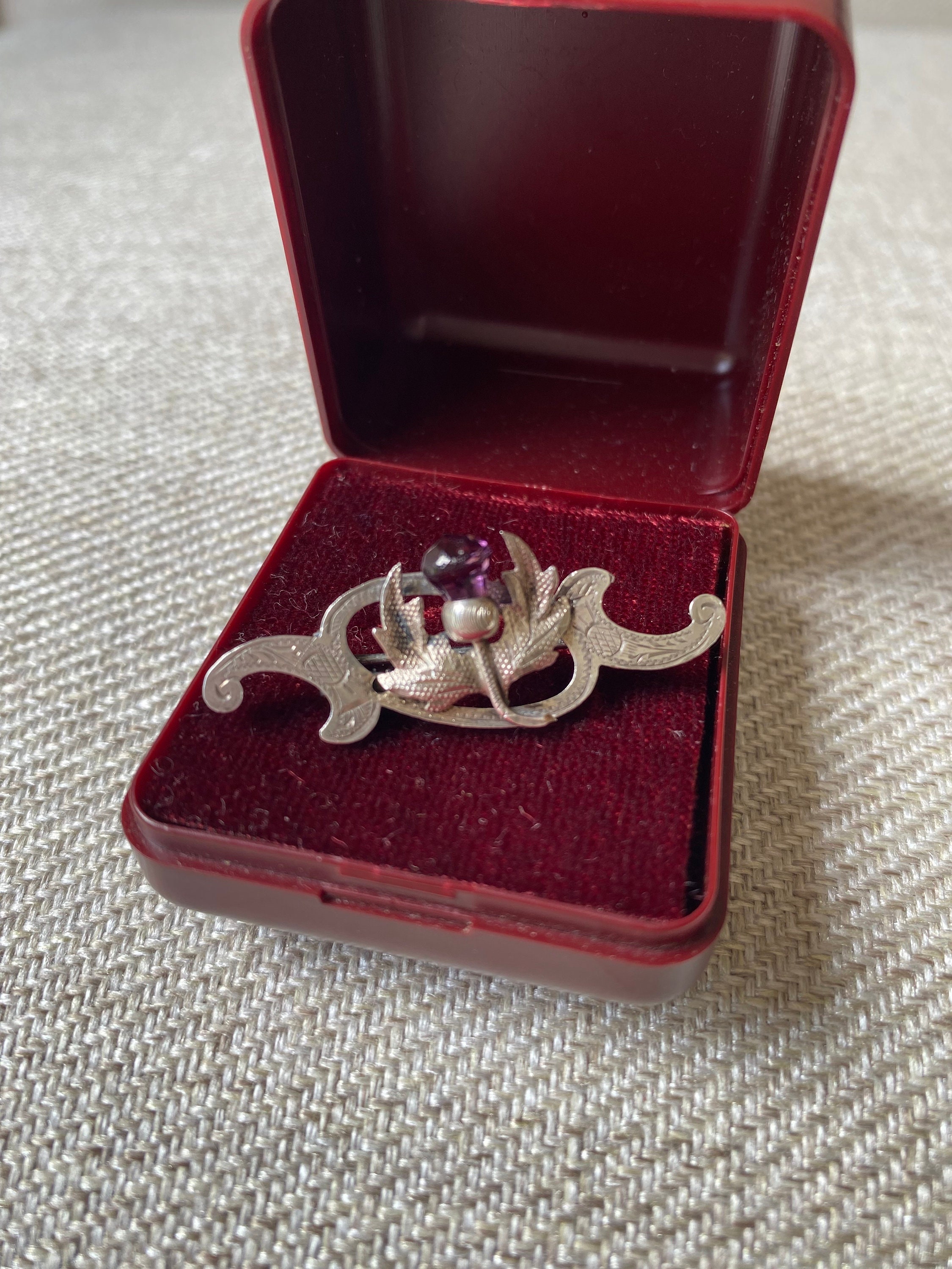 スコットランドのアンティークアザミブローチ VGC (T1) - Etsy 日本