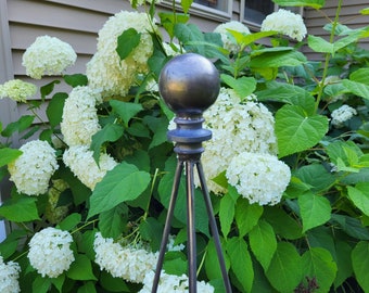 36, 47, 72" Ball Garden Obelisk - Garden Tuteur