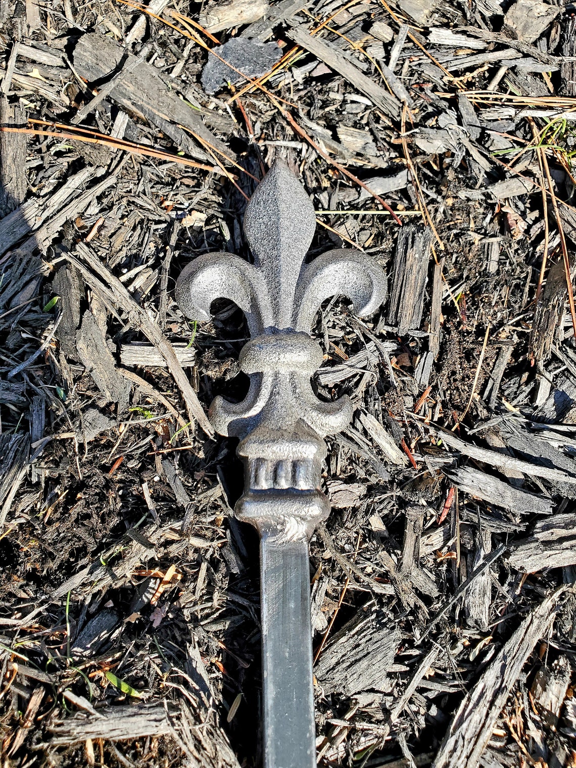 Set of 2 Plant Stakes Garden Stakes FLEUR DE LIS Plant | Etsy