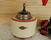 Vintage Coffee Grinder Garantie, Rare Coffee Mill, Vintage Shabby Chic Kitchen Country Home Rustic Decor Decoration Ornament, Collectibles