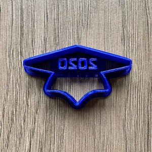 Graduation Cap Cookie Cutter: Any Year, Fondant & Dough