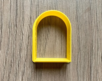 Arched Polymer Clay Cutter: Jewelry, Cookie, Fondant