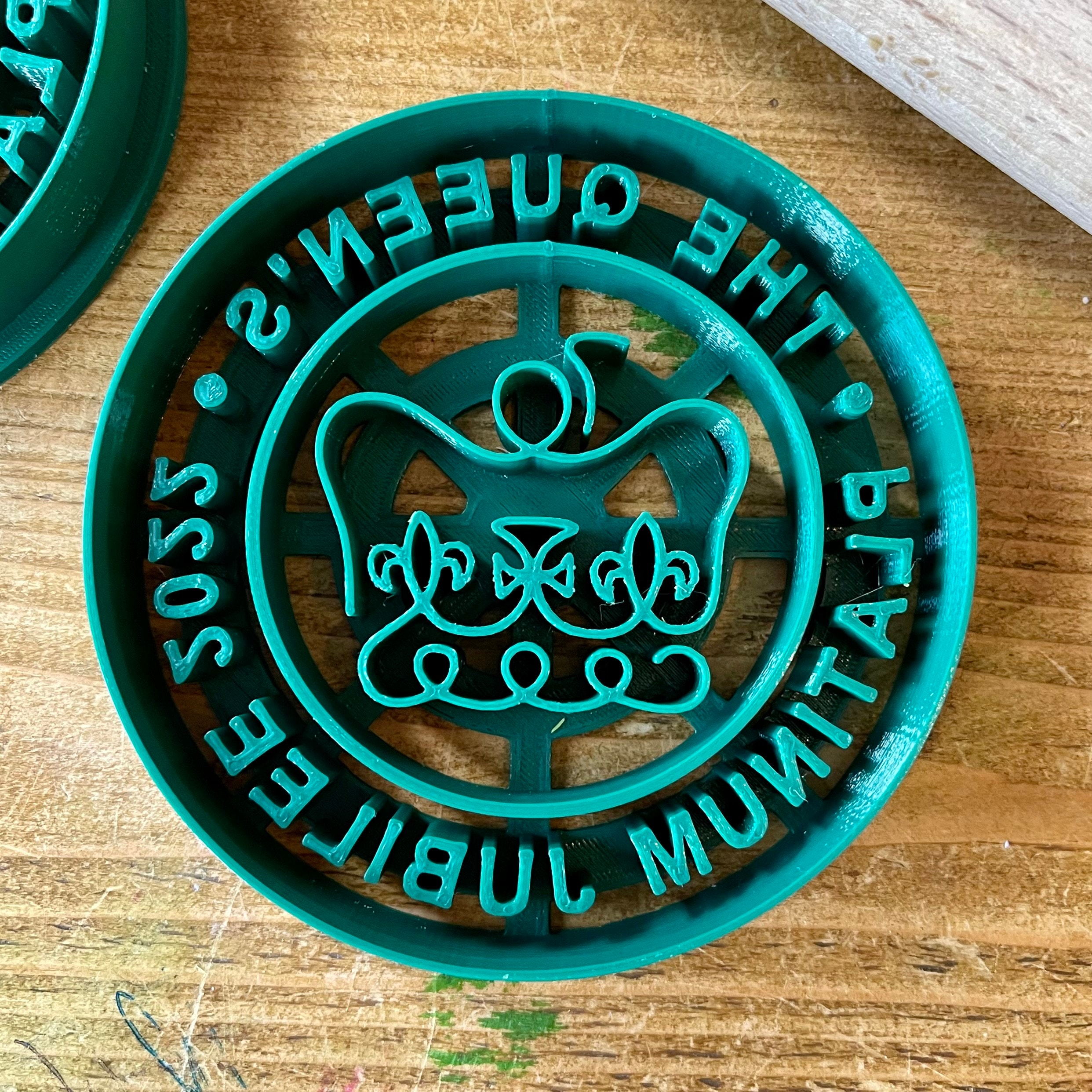 Queen's Platinum Jubilee Cookie Cutter Set Biscuit Etsy
