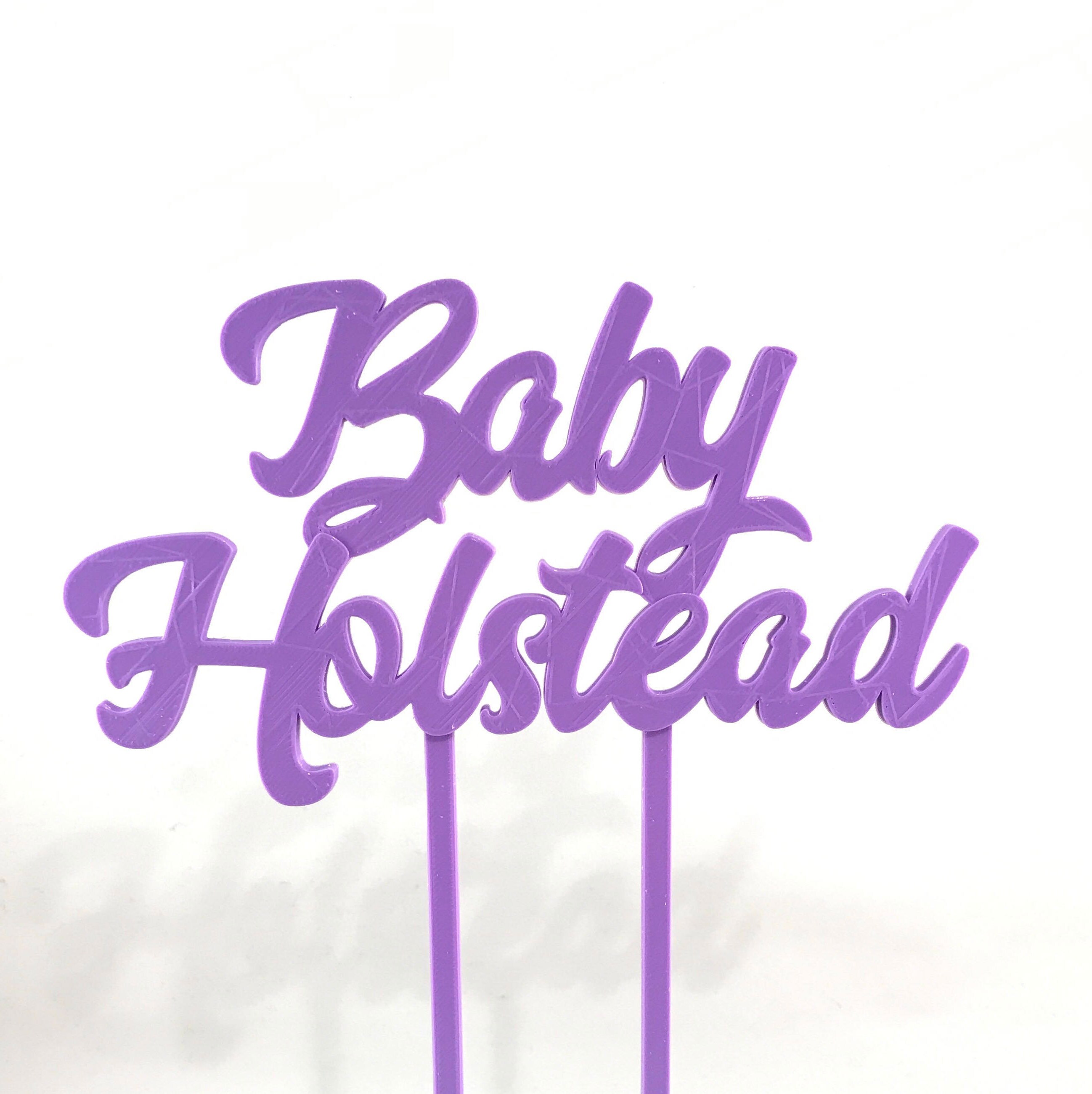 Baby Shower Cake Topper New Baby Party Decorations New Etsy
