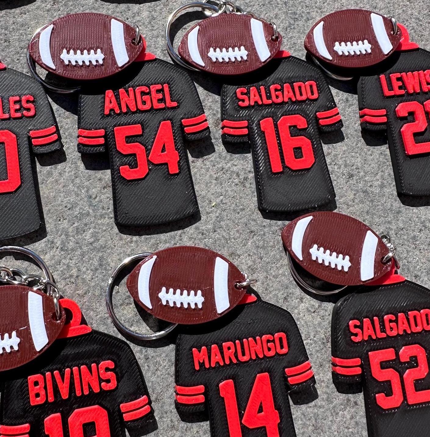 Portachiavi Girevole Per Tifosi Portachiavi Football Americano Girevole