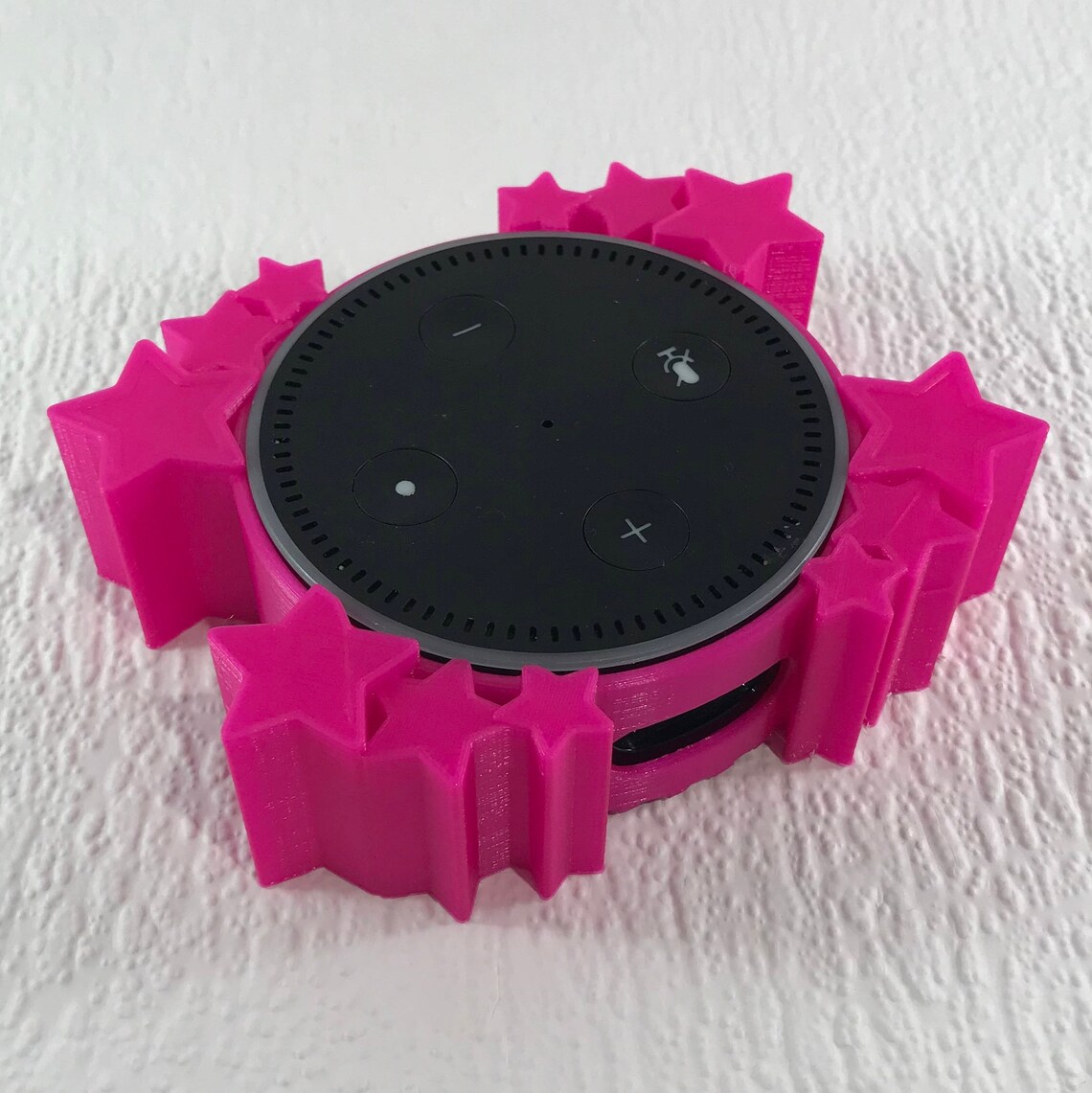 Amazon Alexa Echo Dot Case Wall Mount Small Stars Design Etsy