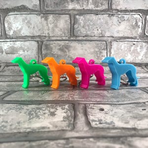 Greyhound Keyring / Keychain - Dog Lover - Gift ideas for dog lovers - Any dog available