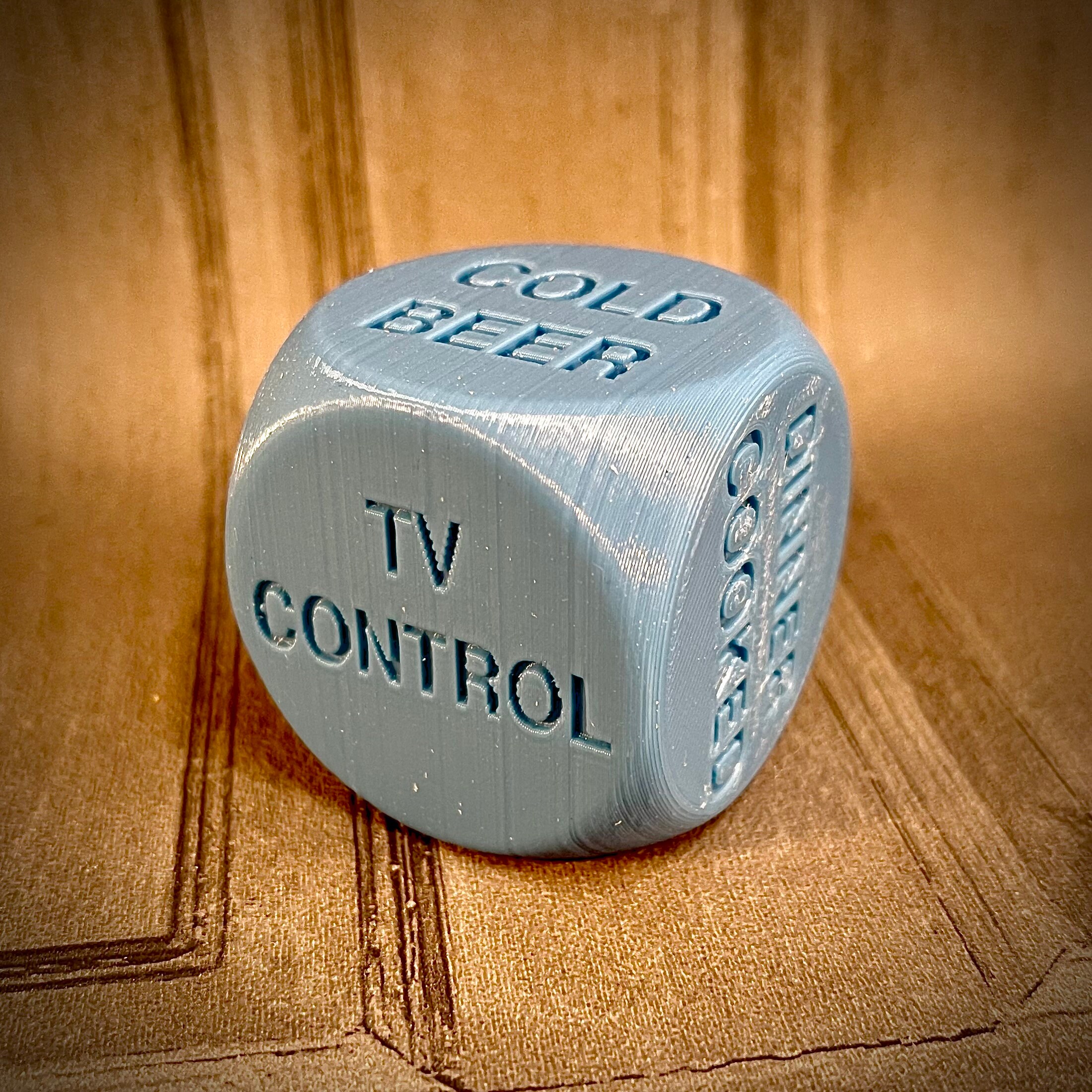 Fathers Day Dice 3D Printed Novelty Gift Idea for Him Etsy