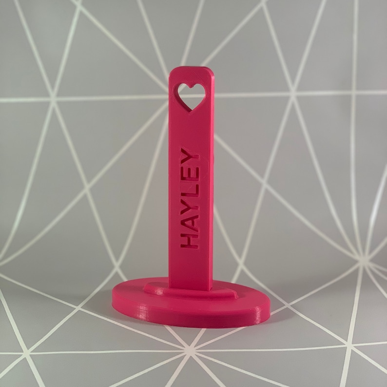 Scrunchie Holder Personalised Personalized 3D Printed Stocking Single Pole Hair Band Hair Accessories Gifts for Girls Christmas