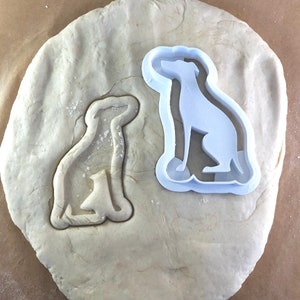 Windhund Sight Hound - Cookie Cutter - süße Cutter - Keks - Fondant - Ton Schneider - Teig - ein von einer Art