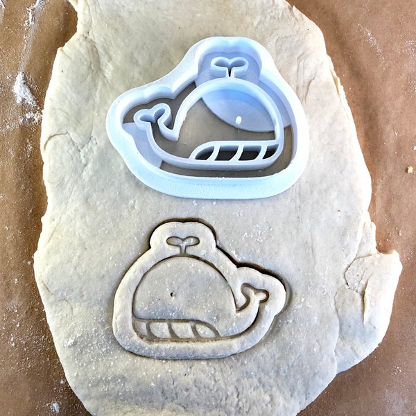 Whale - Cookie Cutter - Cute Cutter - Biscuit - Fondant - Clay cutter -   Dough - One of a kind