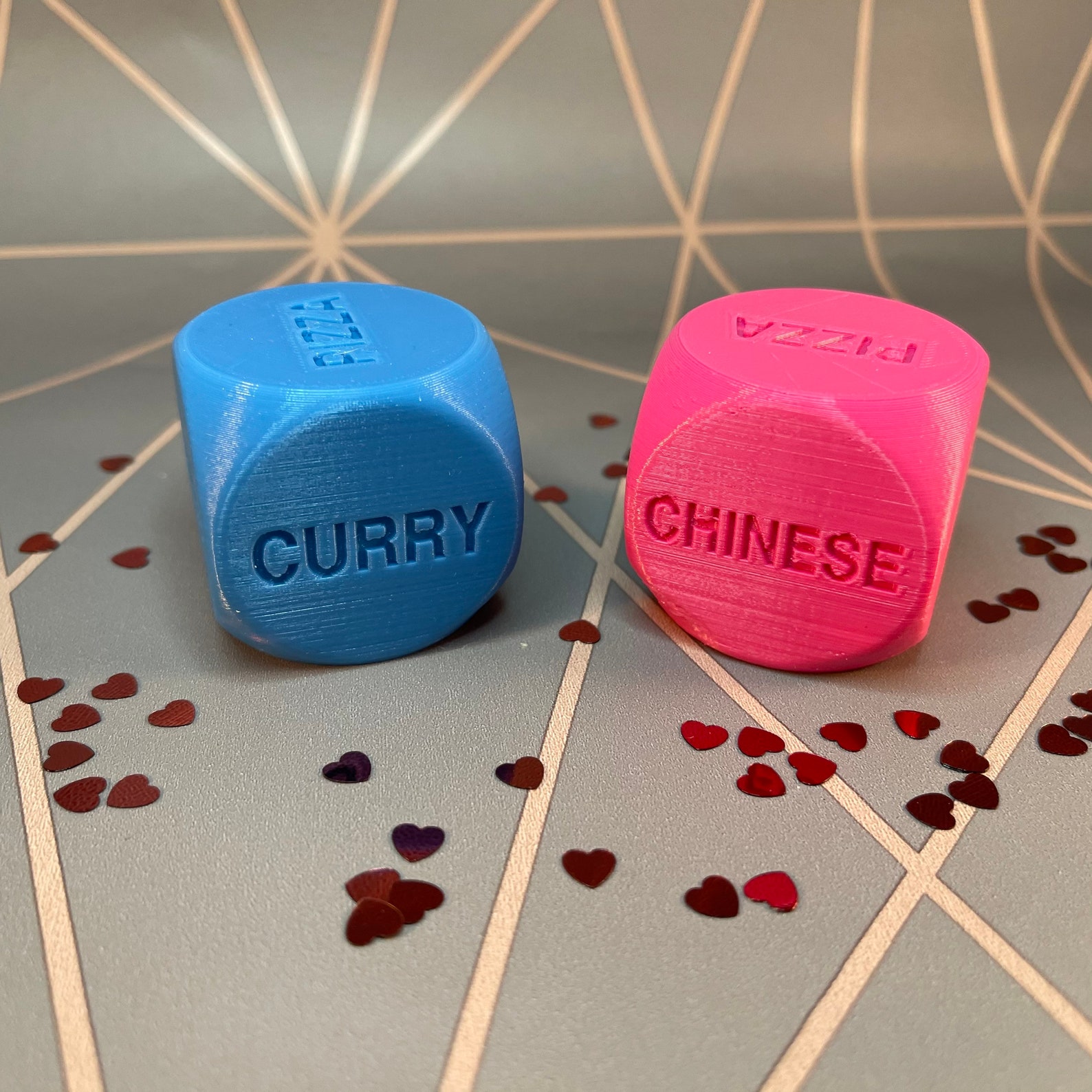 Takeaway Dice 3D Printed Novelty Gift Idea for Him Her Etsy