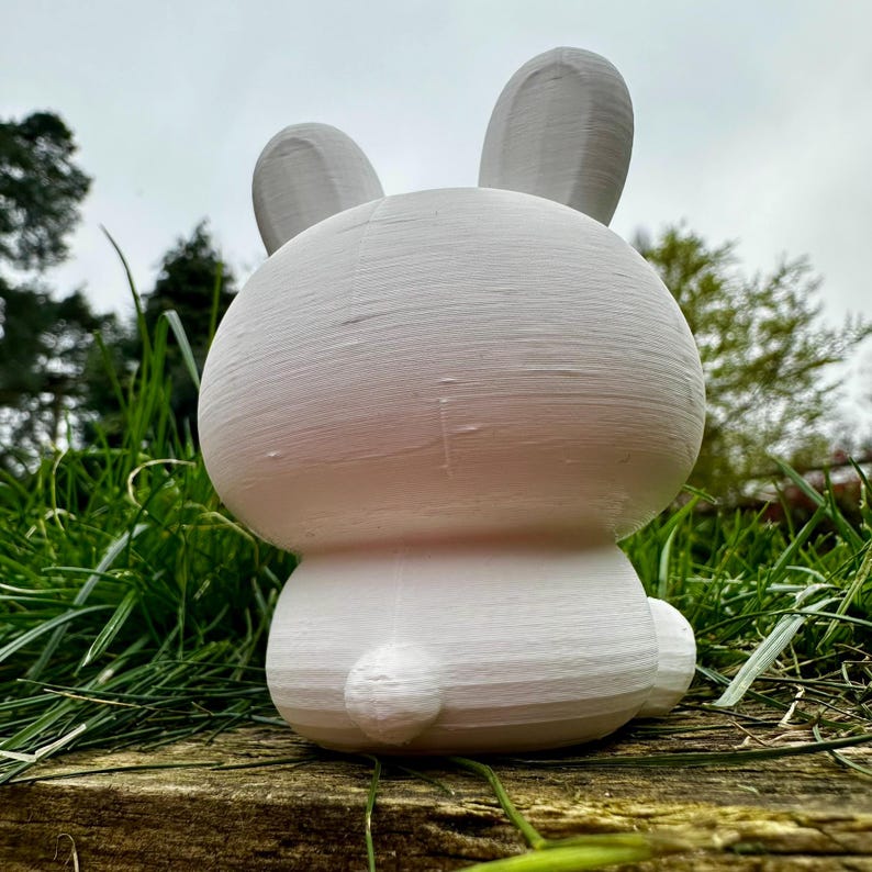 Archivo de impresión 3D de conejito Kawaii 3MF – Decoración de Pascua regordeta (DESCARGA DIGITAL) imagen 8